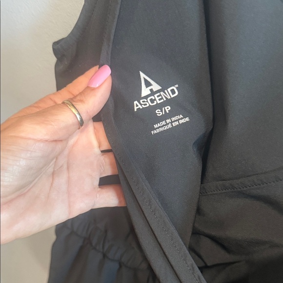 Ascend: 2 for 1!! Black and Olive Green Mini Dress - Picture 5 of 11